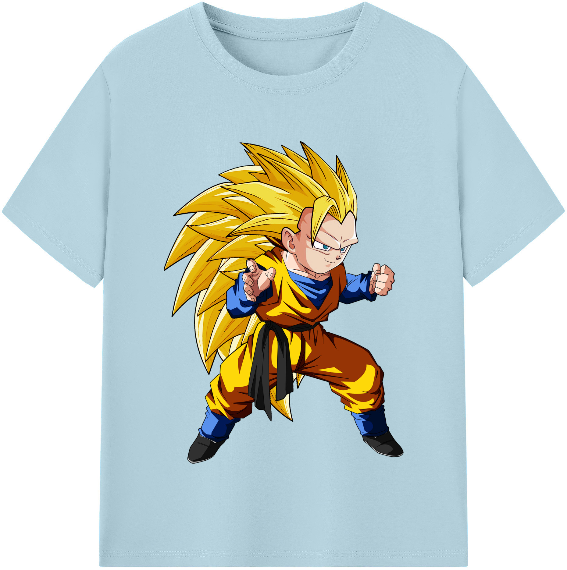 （画像用） ドラゴンボール ベジータ四世（Bejīta Yonsei）DRAGON BALL Vegeta IV 綿100％半袖Tシャツ（フロントプリント）